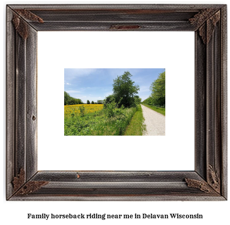 family horseback riding near me in Delavan, Wisconsin